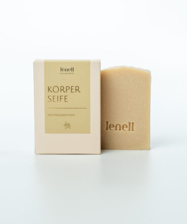 Körperseife mit Macadamiaöl