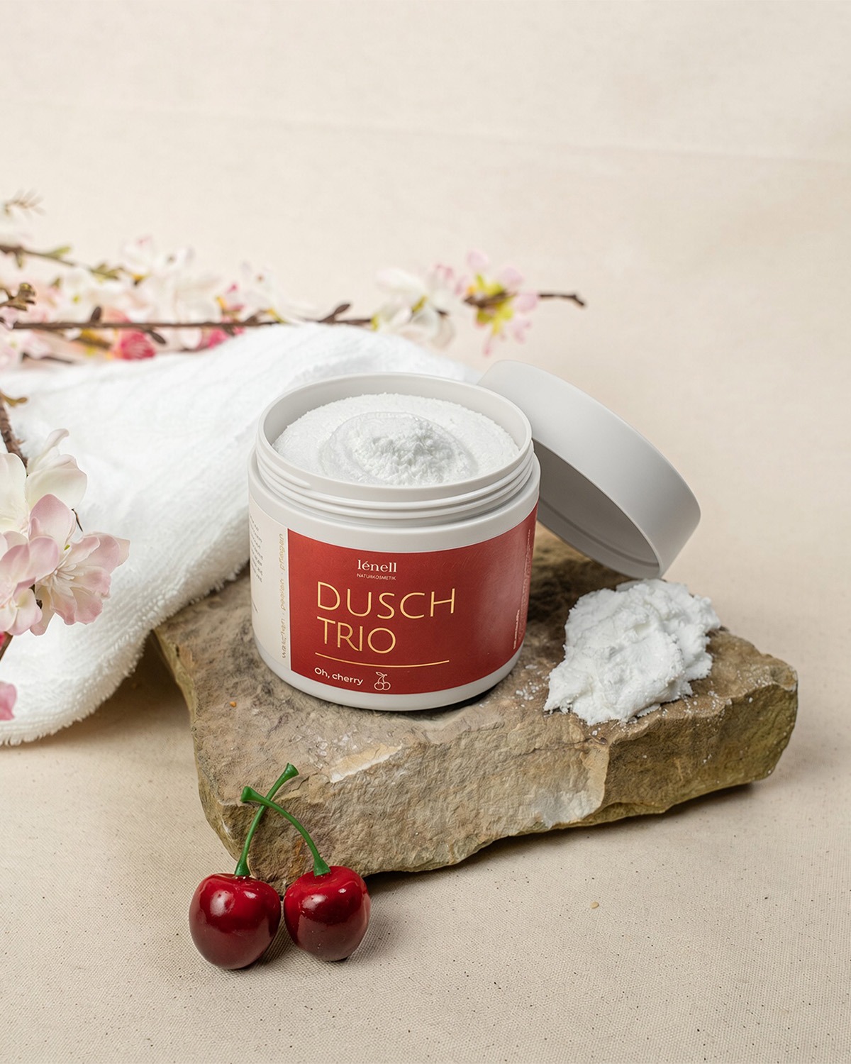 Dusch Trio Oh, cherry von Lénell Naturkosmetik